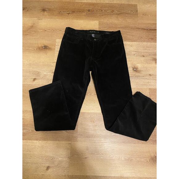Calvin Klein Pants - Calvin Klein Corduroy Pants Womens Size 12 Black Straight Leg Casual Soft Jeans